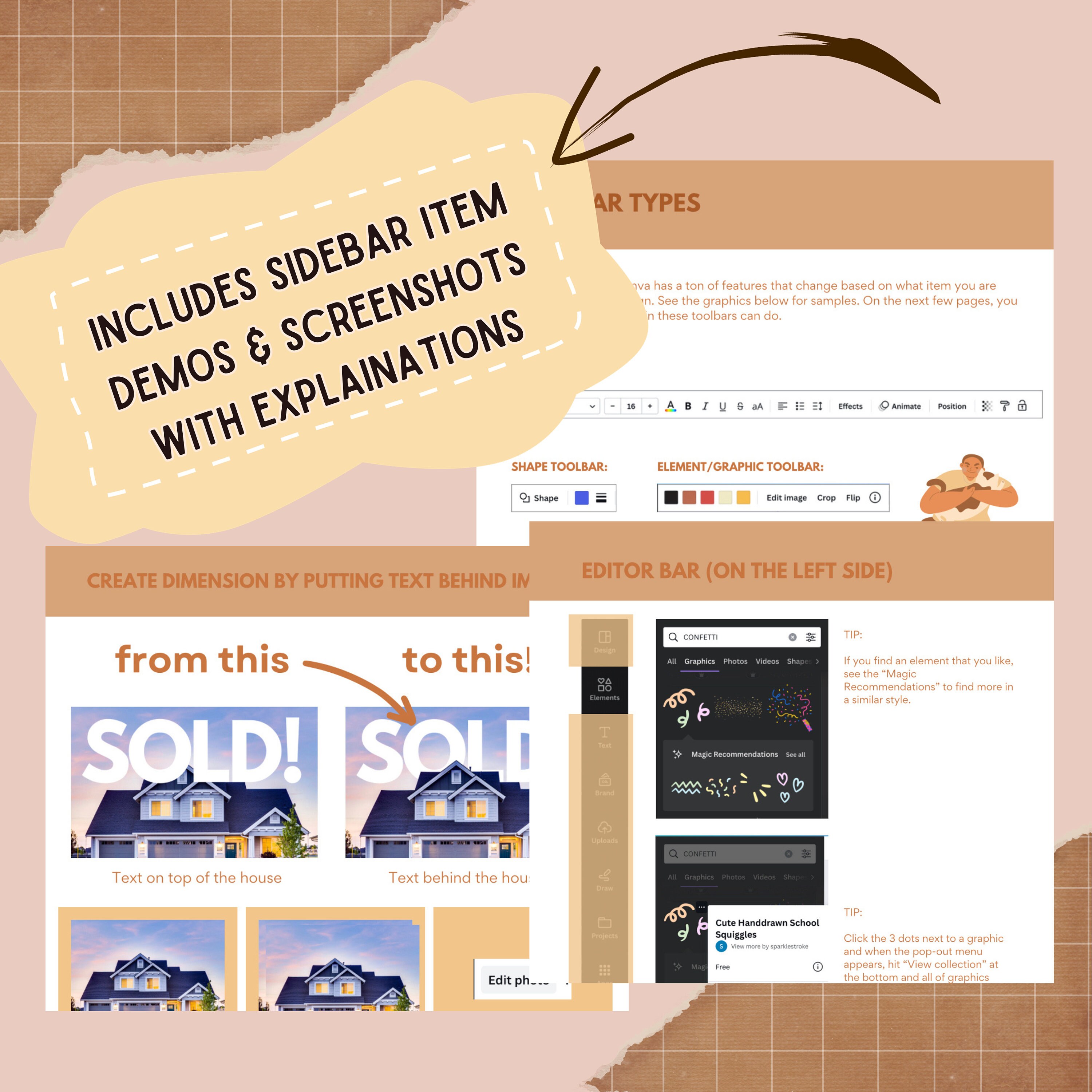 Canva Guide for Beginners With Resell Rights Canva Guide Step by Step ...