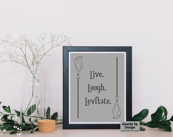 Witchy Art Print, Halloween Art, Fall Decor, Wall Art