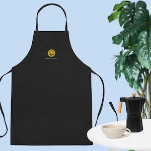 BbokAri Embroidered Apron | Chicken Has Meat In It Apron | Felix Stray Kids Apron