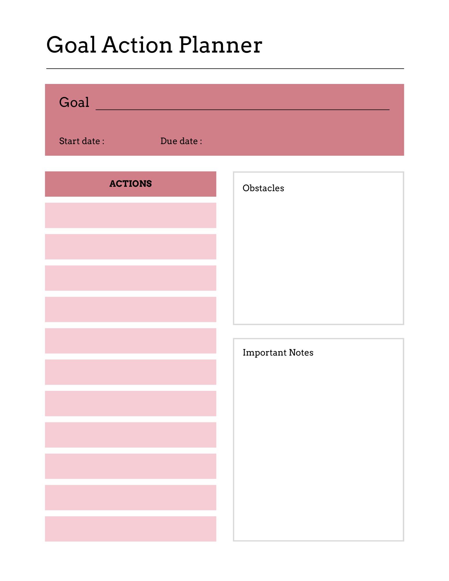 Small Business Planner Etsy