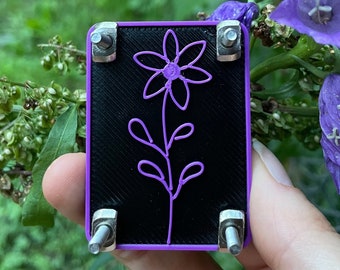 Mini Flower Press (3D Printed)