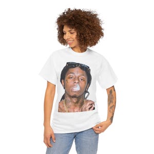 Camicia vintage Lil Wayn, Camicia Lil Wayn, Lil Wayn, Lil Tunechi, Camicia Lil Tunechi, The Carter 6, Camicia Tha Carter 6, Lil Wayn Merch, Concerto