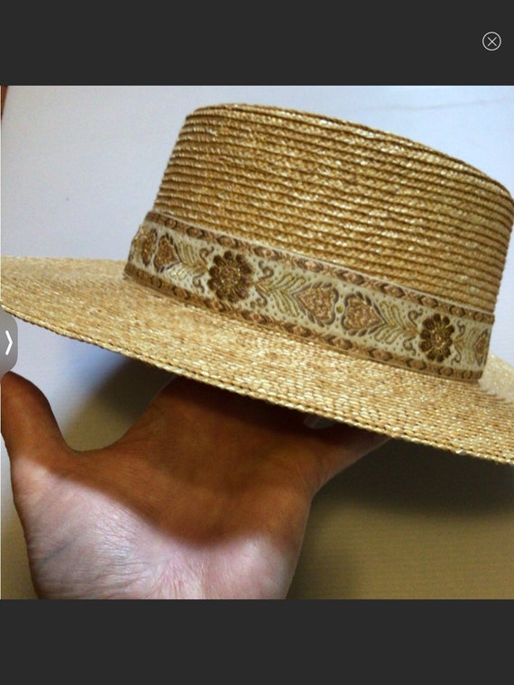 SALE Rare Lack of color straw boater Lack of Color Women main image 4