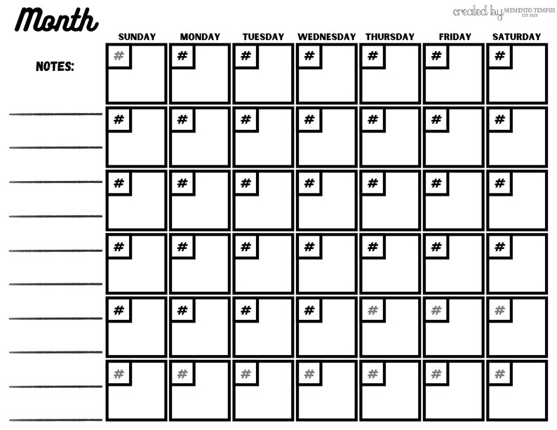 2024 Monthly Eiffel Tower Calendar Printable Etsy