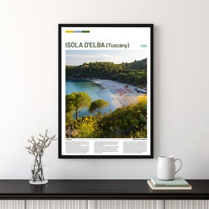 Tuscany Travel Wall Print, Travel Memorabilia Prints, Gift for him, Gift for her, Travel Prints, Man Cave Gift
