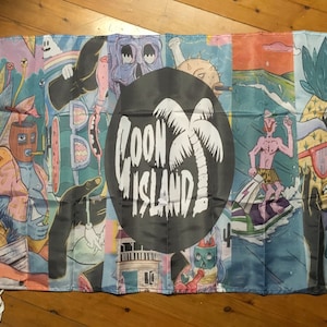 Pre owned aus seller 5x3 fooT Collection being sold MAMBO goon is AUSSIE banner flag wall hanging selling my collection of old banner poster