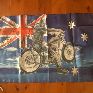 aus seller 5x3 fooT Collectable memorabilia NED KELLY Genuine merchandise AUSSIE Bushranger banner flag wall hanging Man cave