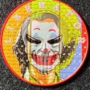 Free Shipping Canada- 1oz 9999 Fine Silver Joker Dark Side  Collectible Coin, Low Mintage and High Demand Coin
