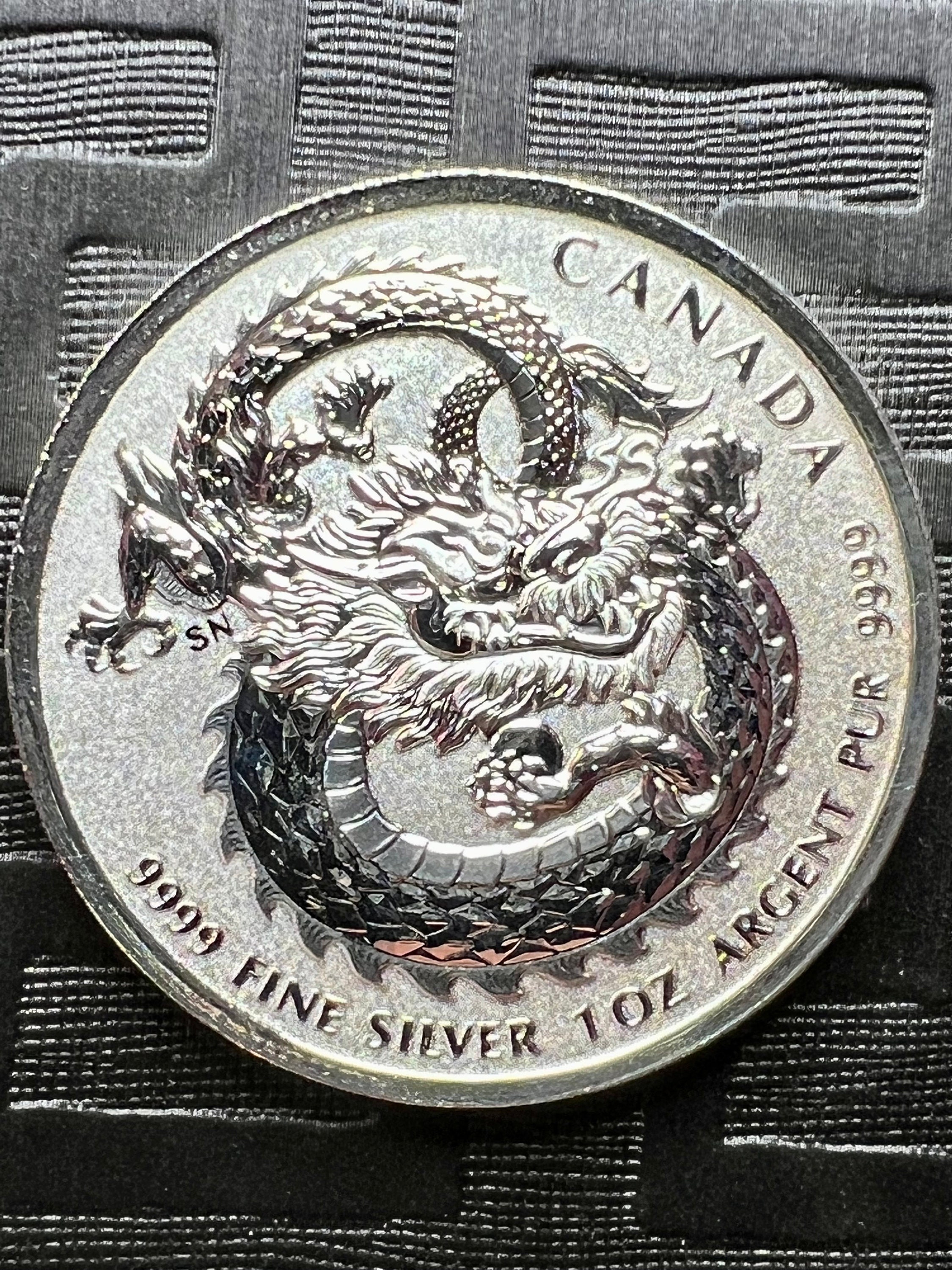 1oz silver dragon - Etsy 日本