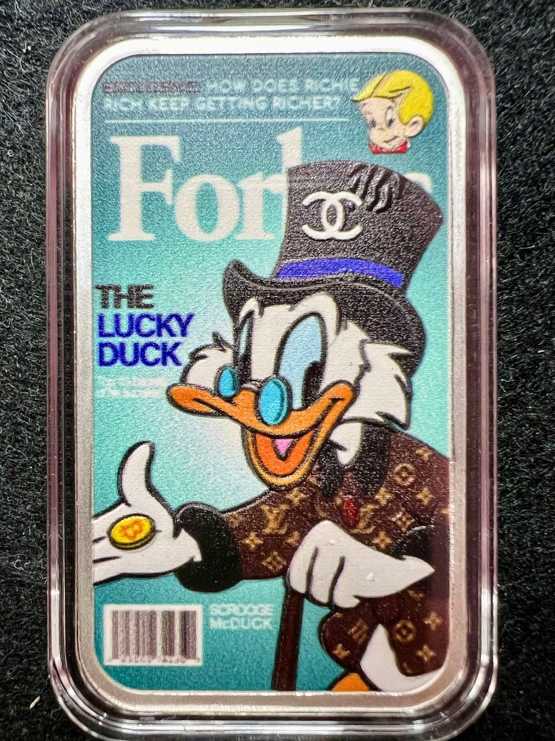 スクルージ・マクダック 1oz fine silver スクルージ・マクダック 1OZ fine silver