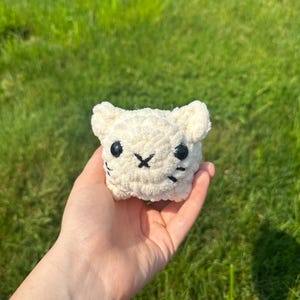 Crochet Handmade Kitty Cat Plushie Stuffed Animal Toy
