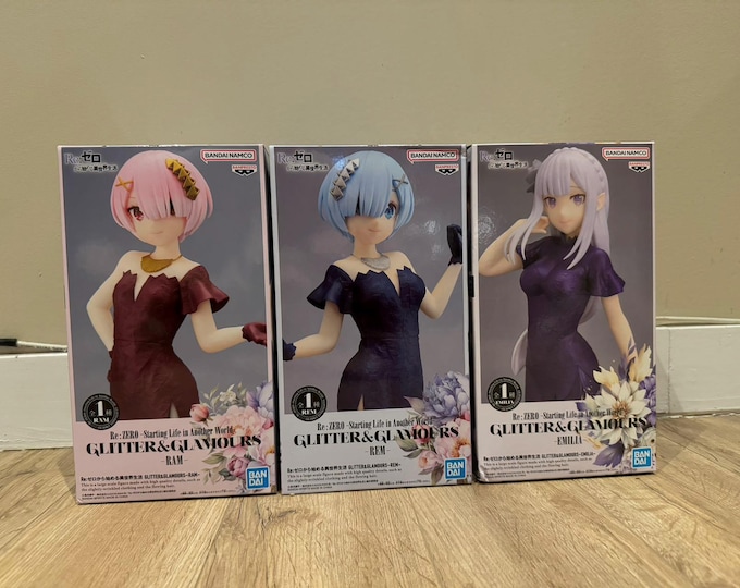 Rem Ram ,emilia, Beatrice, Papercraft , Pepakura, 3D Model Paper , PDF ...