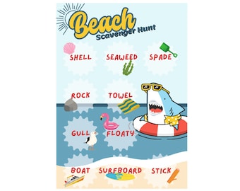 Beach Scavenger Hunt