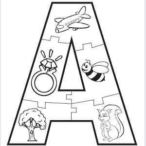 Alphabet Drawings- Alphabet Pictures