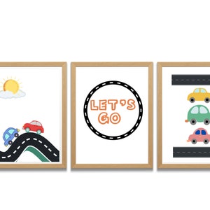 Cars Let&#39;s Go Posters