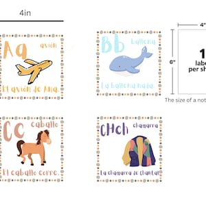 Boho/Neutral El Alfabeto- Spanish Boho Neutral Alphabet