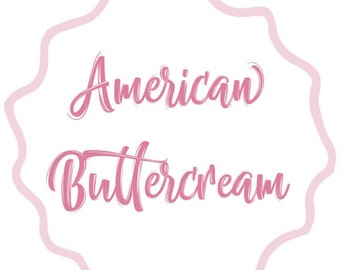 American Buttercream Recipe