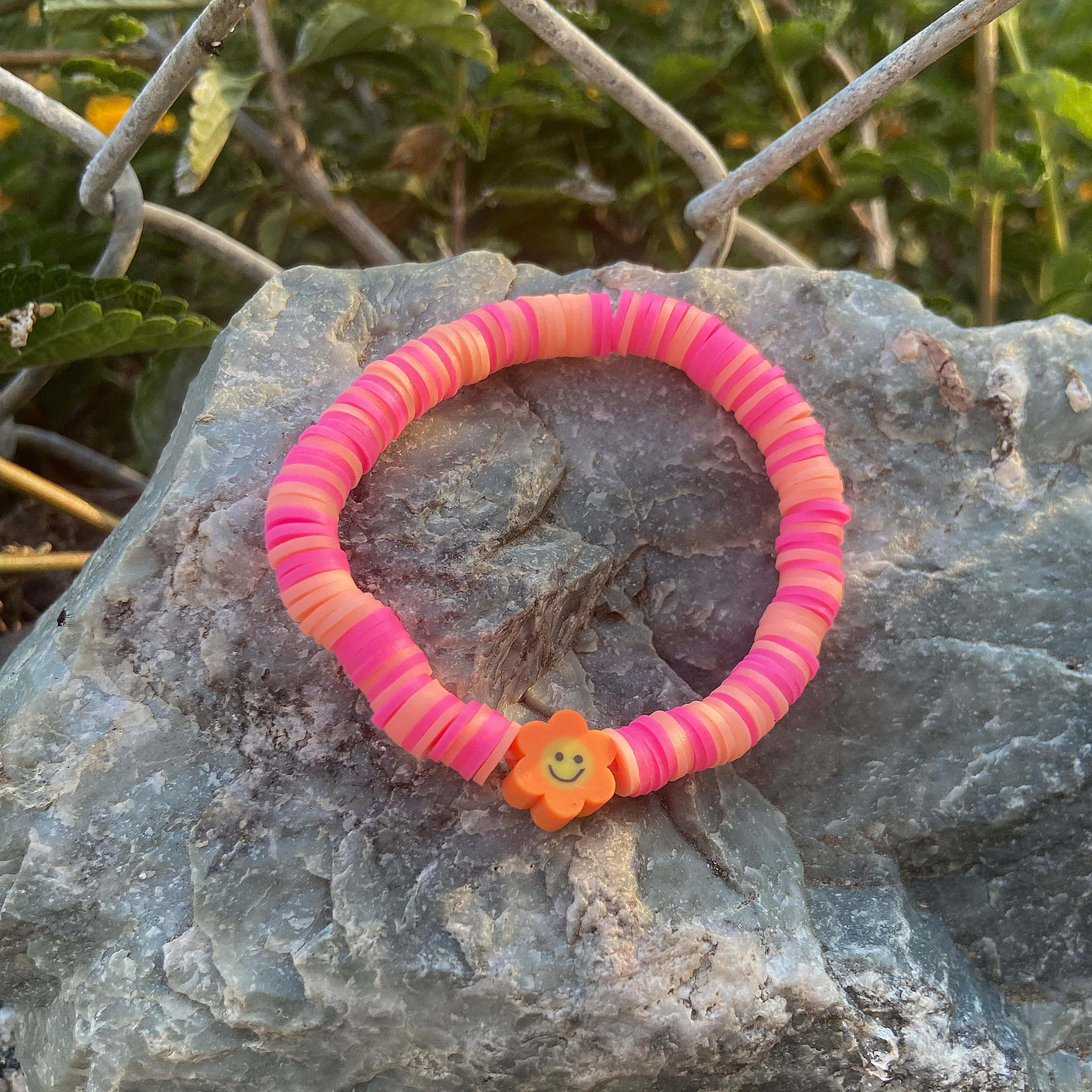 Hope Pink Link Bracelet | Size Large 8 | @loverlygrey Collection | Breast Cancer Awareness Bracelet | The Sis Kiss Jewelry