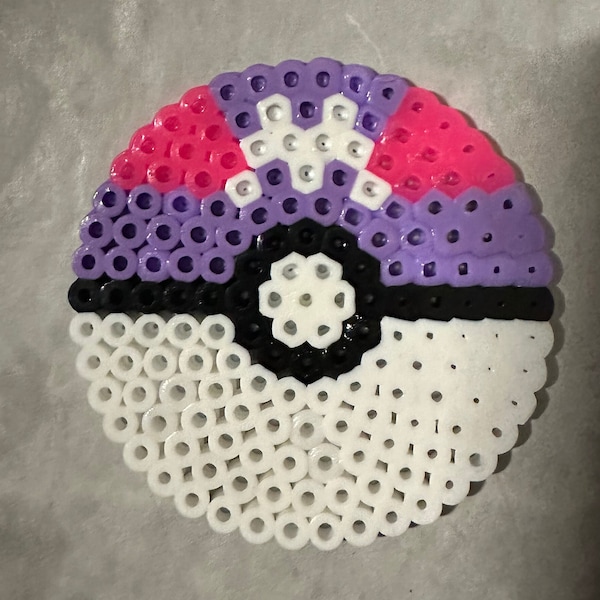 Pokeball Fuse Beads Etsy