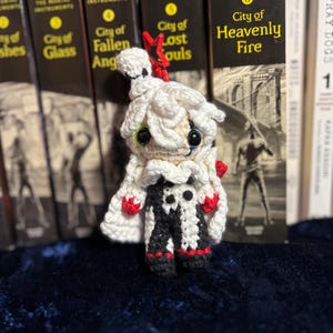 Crochet Nikolai Gogol Amigurumi Keychain