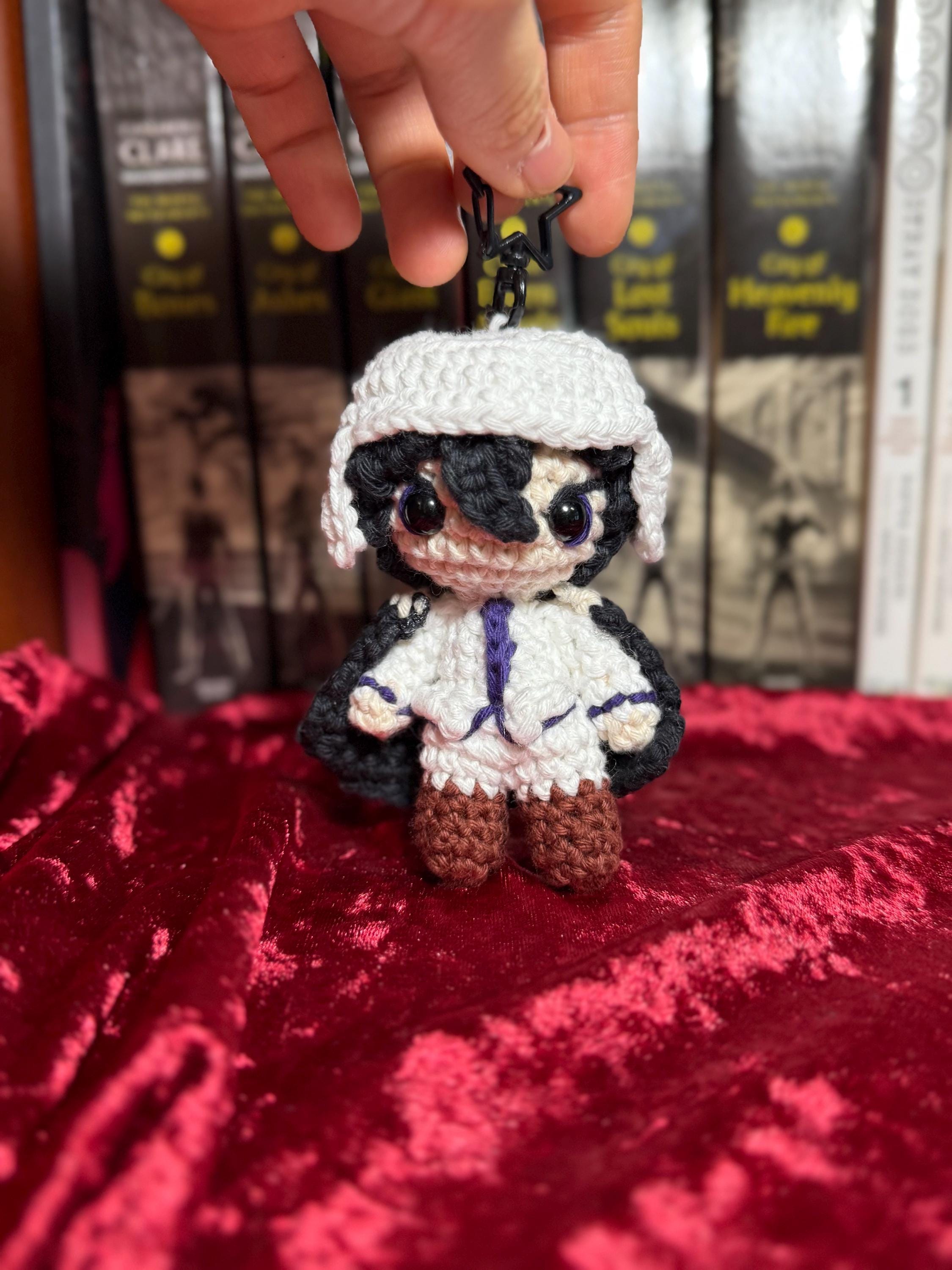 Crochet Fyodor Dostoevsky Amigurumi Keychain - Etsy