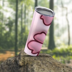 Paquete de envoltura de vaso de hojaldre inflado 3D, paquete de diseño de vaso, envoltura de vaso recto de 20 oz, descarga digital