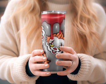 3D Halloween Opgeblazen Tumbler Wrap PNG - 3D Puff Halloween 20oz Tumbler Sublimation - Skinny Tumbler Wrap - Instant Digitale Download