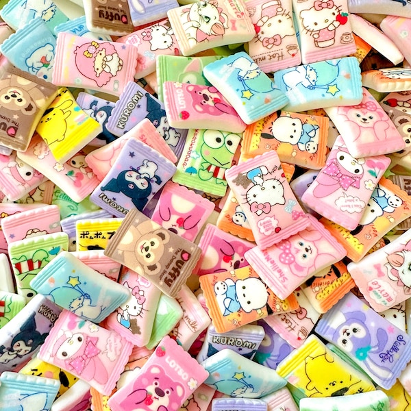 Kawaii Character Candy Charms (20 pieces)