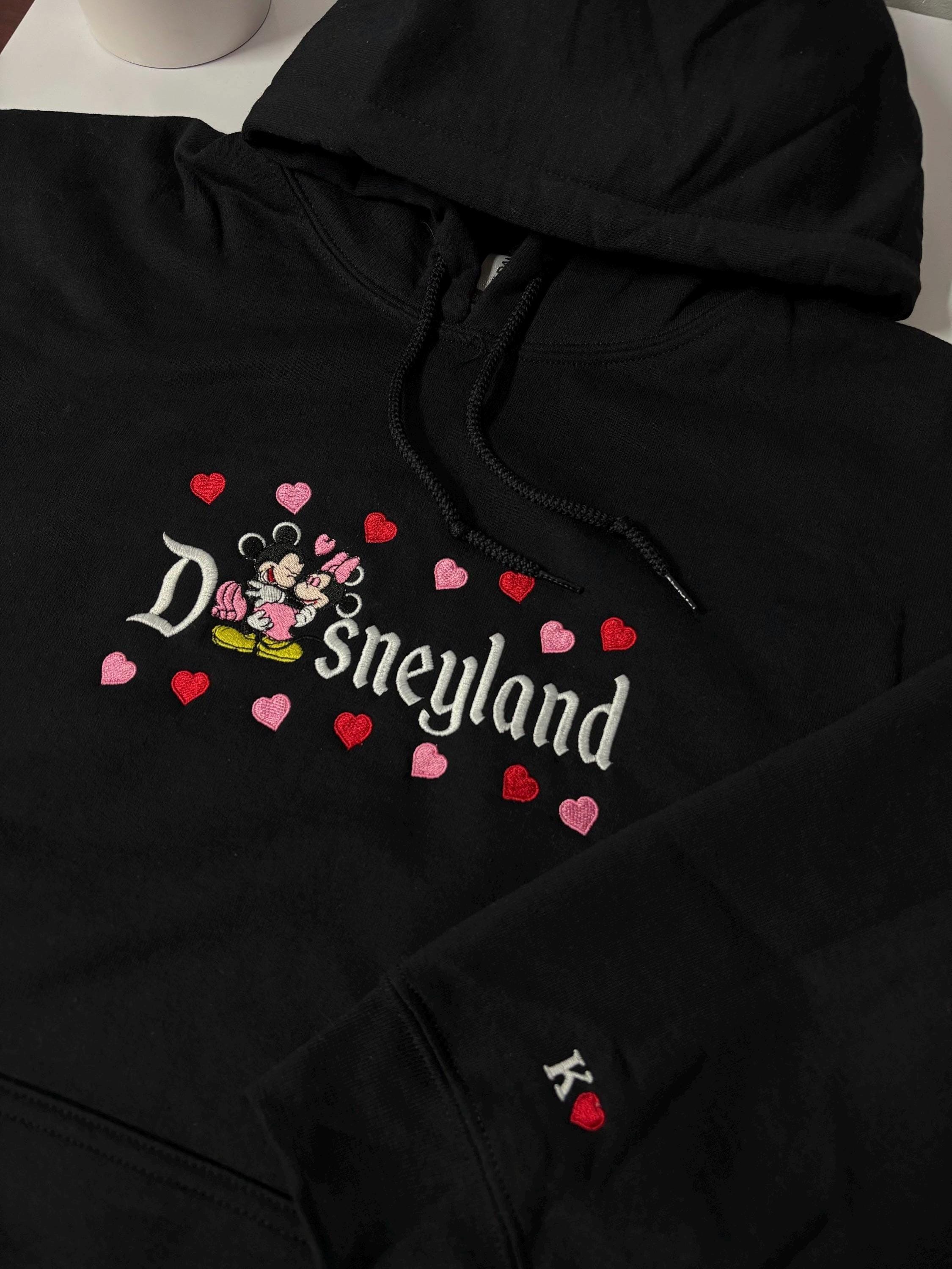 Matching Couple Disneyland sweatshirt, inspired Disney world sweatshirt, Disney sweetheart night Mickey or minnie hoodie - Thumbnail 4
