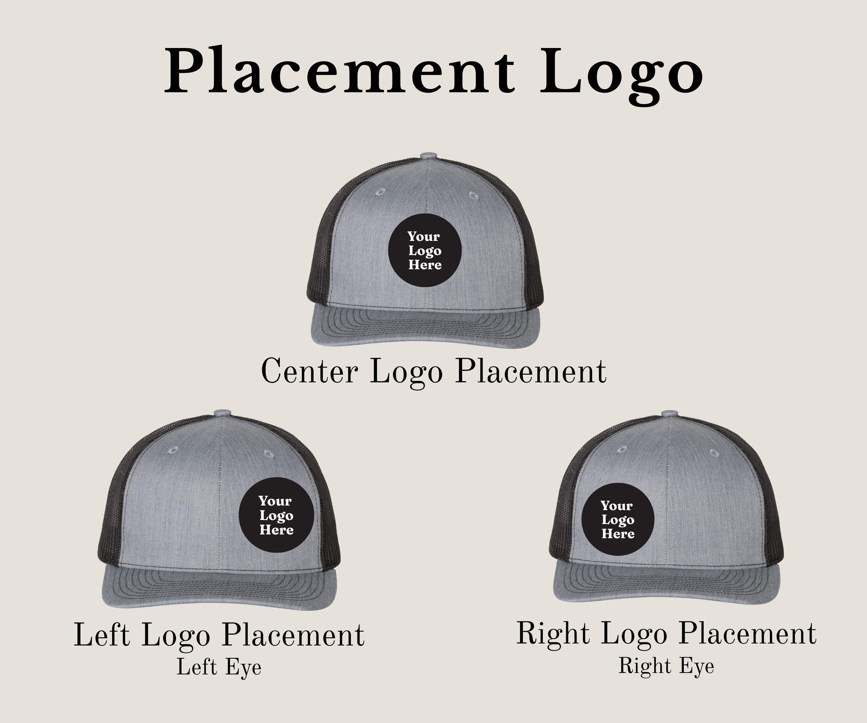Custom Embroidered Hats | Richardson 112 Trucker Caps | Custom Business Logo | Personalized Hats | Branded Hats | Employee Gift - Thumbnail 5