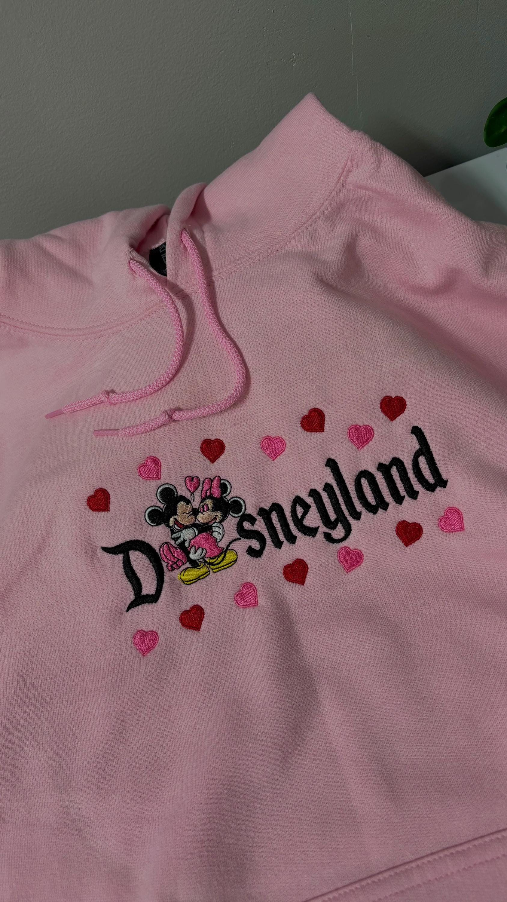 Matching Couple Disneyland sweatshirt, inspired Disney world sweatshirt, Disney sweetheart night Mickey or minnie hoodie - Thumbnail 6