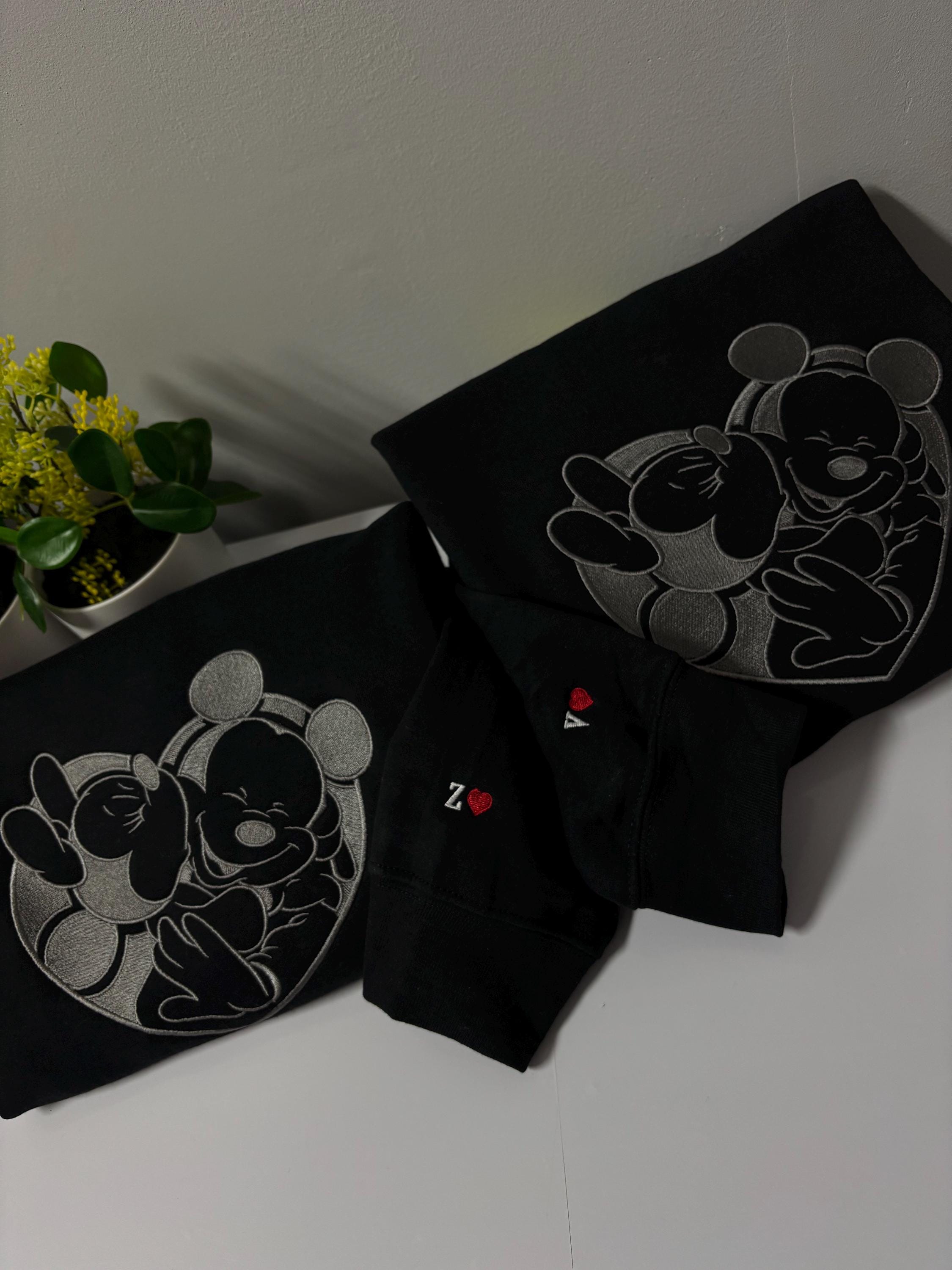 Matching Couple Disney sweatshirt, inspired Disney  sweatshirt, Disney sweetheart night Mickey or minnie hearts
