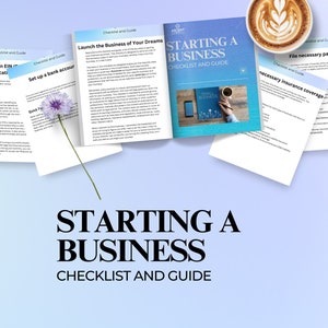 Starting a Business Checklist and Guide