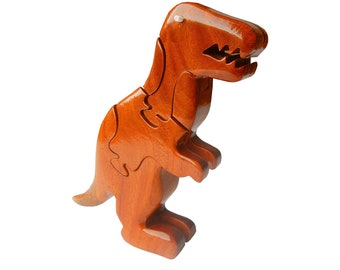 3D Puzzle - Wooden T-Rex