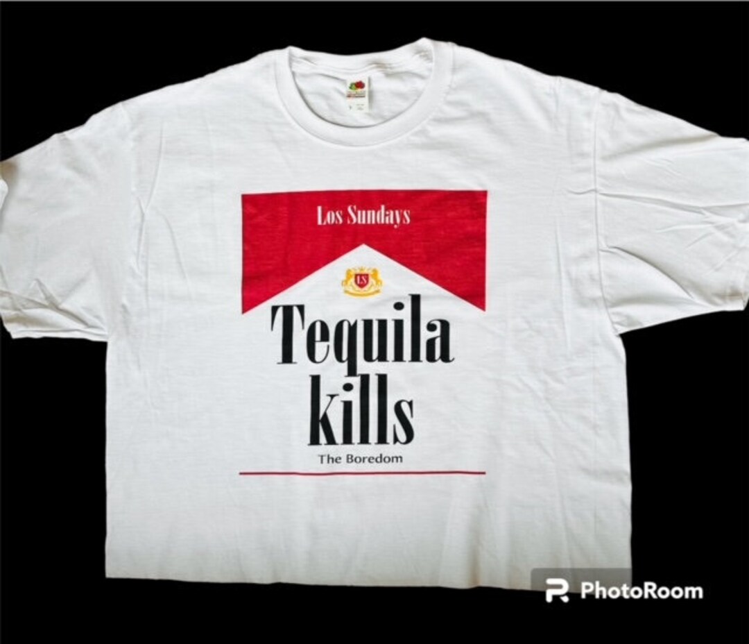 Tequila Kills Los Sundays Crop Top Etsy