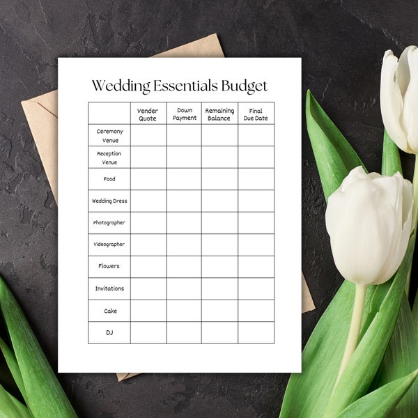 Payment Plan Wedding Etsy
