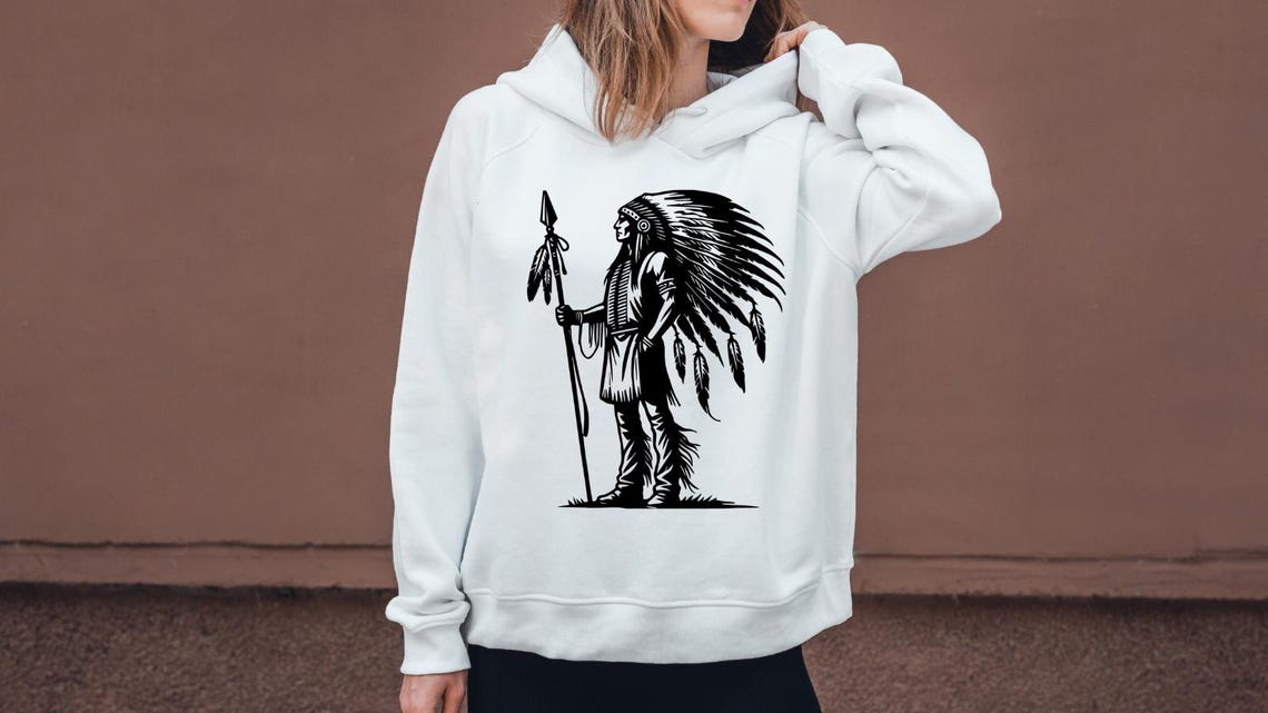 Native American Chief SVG Bundle: 100 Tribal Designs (digital Download ...