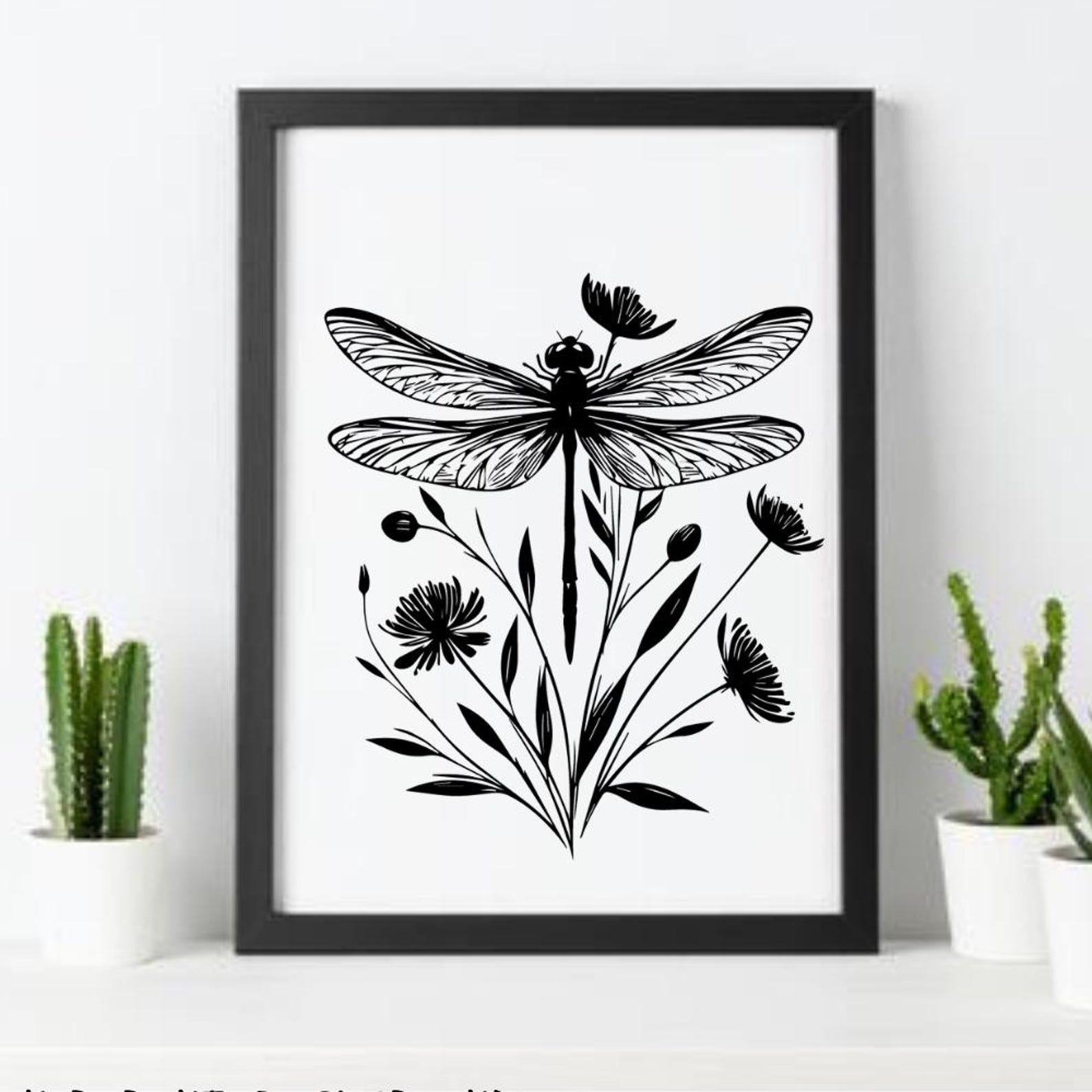 Floral Dragonfly SVG PNG Bundle: Nature-inspired Designs (150 Designs ...