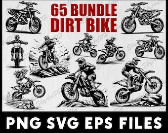 Motocross rider SVG, Dirt bike svg files,  Motorcycle svg files, Motorbike svg, Svg Files Instant,  Download, Dirt Bike Mom Svg,