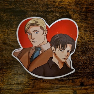 Sticker Eruri (Erwin/Levi), sticker AoT, sticker L'Attaque des Titans