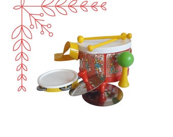 Banda de marcha vintage de Fisher Price n.° 921