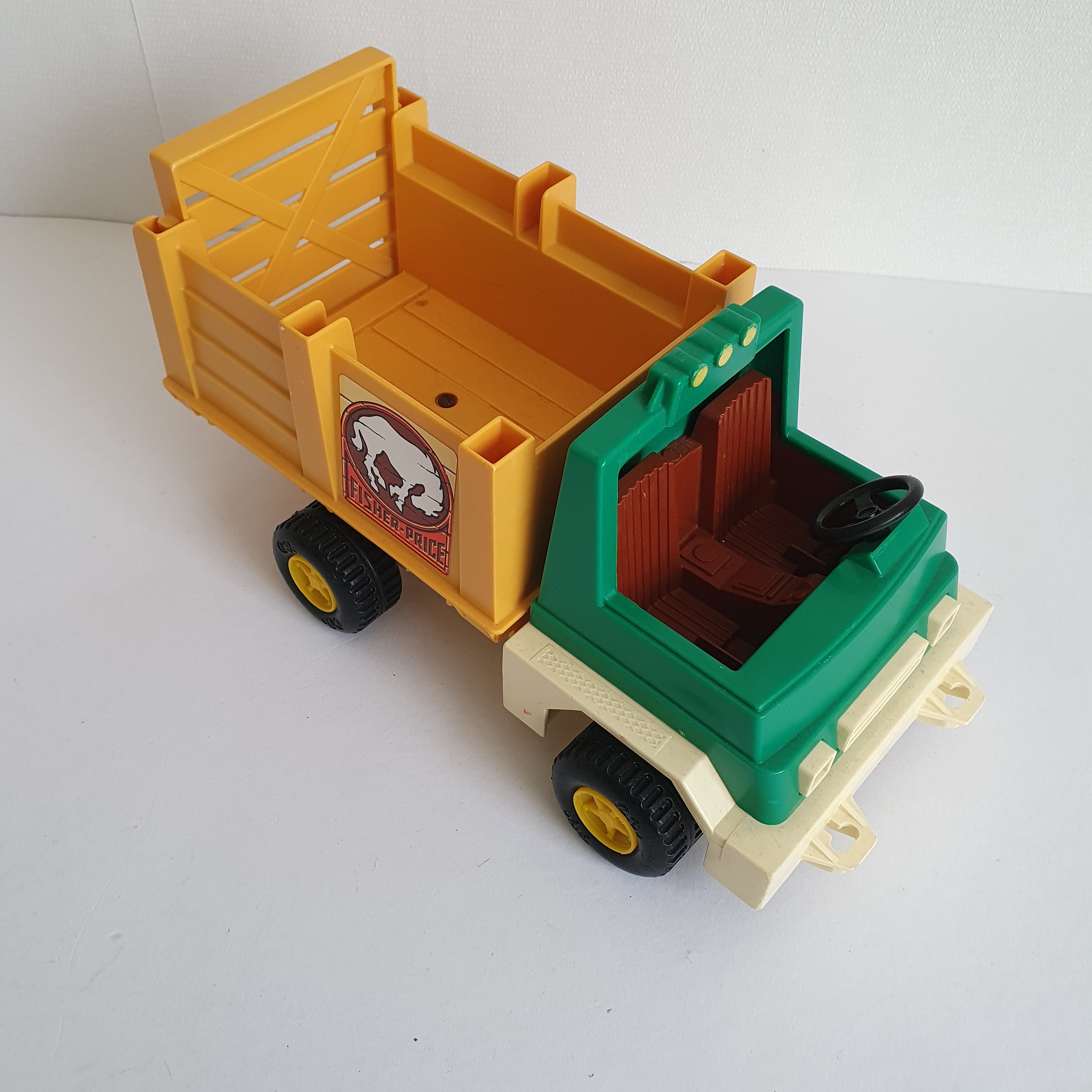 Vintage Fisher Price Husky Helper Rodeo Rig #4516 #330 - Etsy