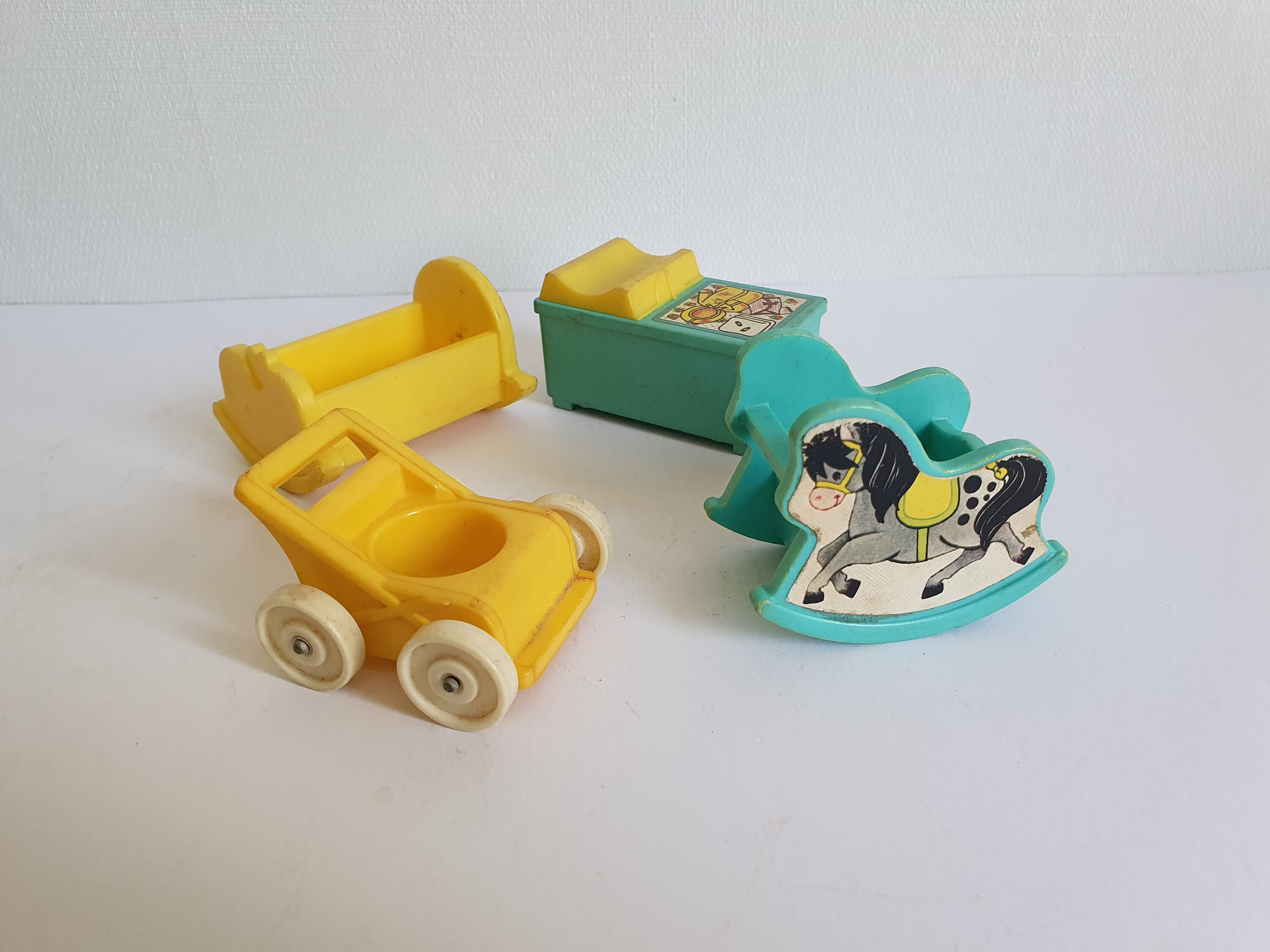 Fisher-Price Vintage Nursery Set 761 – Bleu – NEUF Dans Sa Boîte (NRFB)