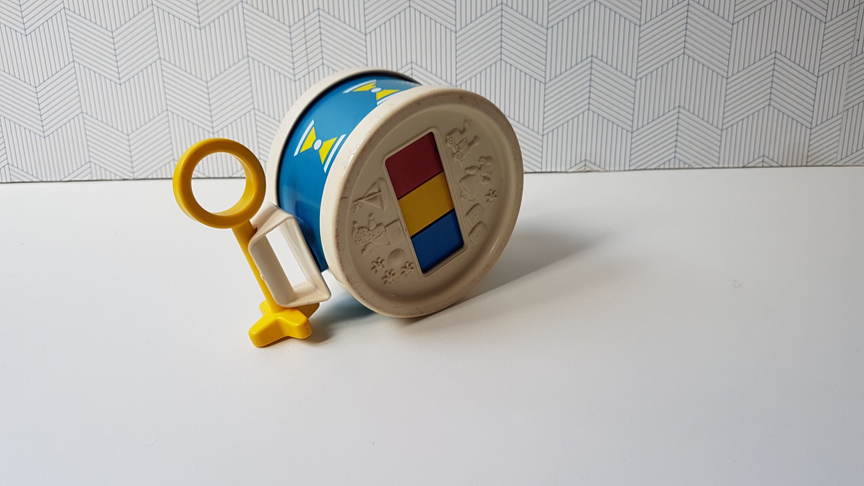 Jouet Vintage Fisher-Price Xylotambour 1976 - Instrument De Musique Pour Enfant - Neuf