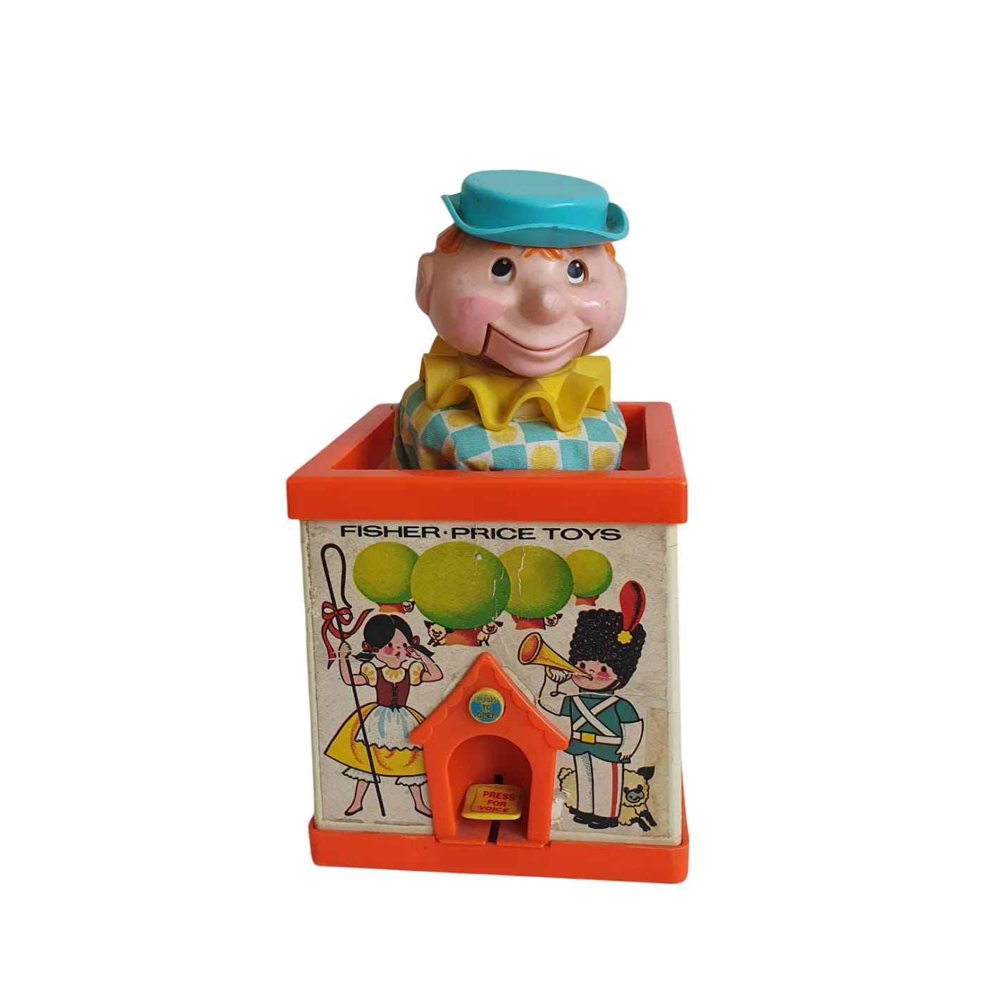 Vintage Fisher Price Jack in the Box | Classic Baby Toy | Retro Fisher-price  - Etsy Israel