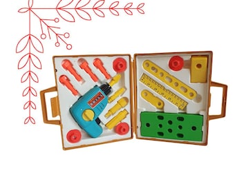 Vintage Fisher Price Tool Kit #924