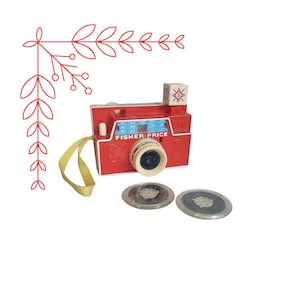 Vintage Fisher Price Changeable Picture Disk Camera #112