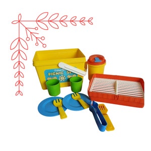 Vintage Fisher Price picknickset #2002