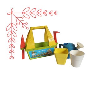 Vintage Fisher Price Garden Set #112