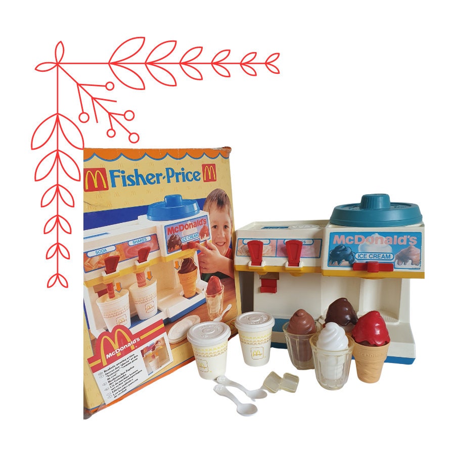 Mcdonalds ice cream maker toy shop